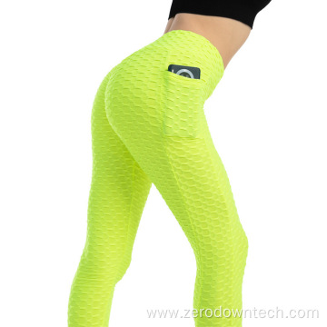 High waist buttocks sweat-absorbent leggings